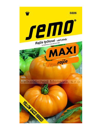 Rajče MAXI YELLOW GAZZI RIBBED tyčkové