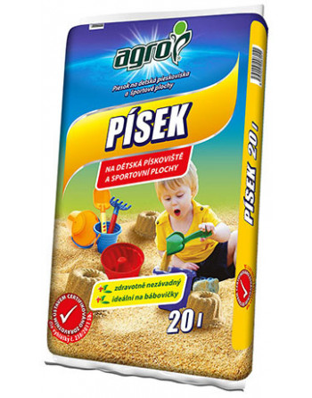 Písek 25kg AGRO pro dětská hřiště