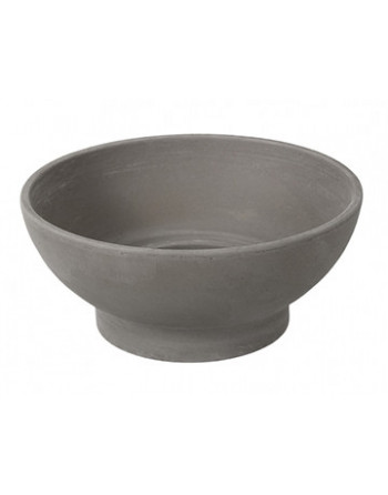 Žardina PLANTER M d31x13h/čedič.melír