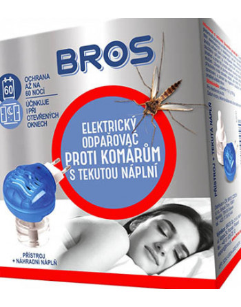 BROS elektr.odp.komárů s náplní 40ml