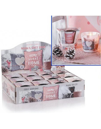 Svíčka v kon.skle 115g Home Varm Touch