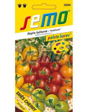 Rajče SMĚS BAREV CHERRY tyčkové