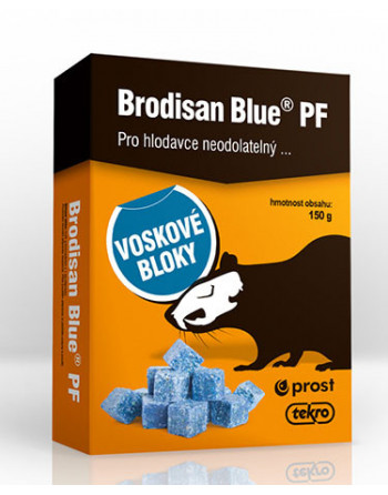 Brodisan blue PF, voskové bloky 150g