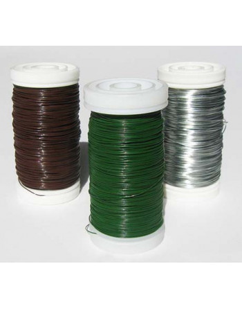 Drát na cív.MYRTOVÝ stříbrný(0,37mm/100g