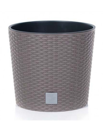Květináč RATO ROUND 20cm+vklad frappe