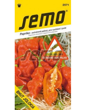Paprika BHUT JOLOKIA extrém.silně pálivá
