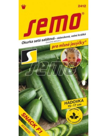 Okurka SNACK F1 - skl.,fol.kr,vel.krátká