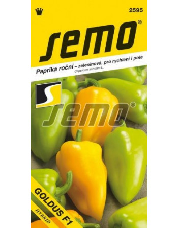 Paprika GOLDUS F1 rychlení a pole
