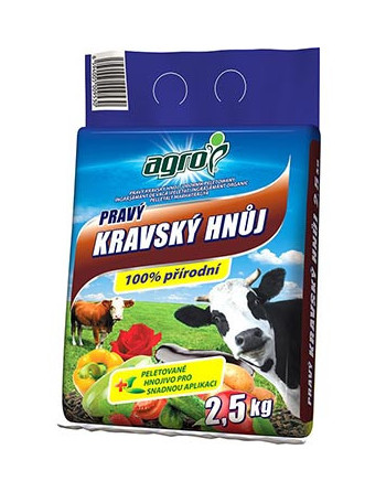 Kravský hnůj 2,5 kg/AKCE