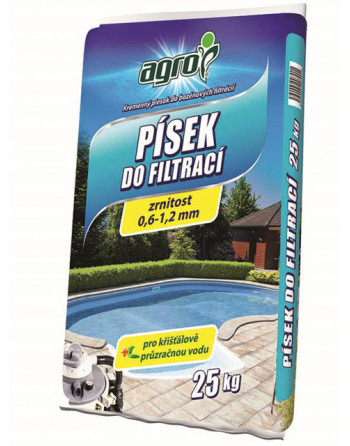 Písek do bazén.filtrací AGRO25kg/AKCE