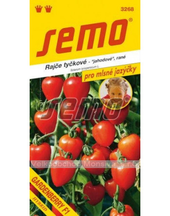 Rajče GARDENBERRY F1 tyč. jahodové