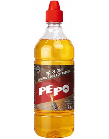 Olej lampový přírodní - 1litr citronela