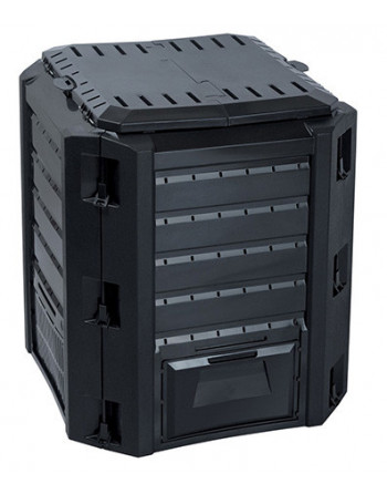 Kompostér COMPOGREEN černý 380L