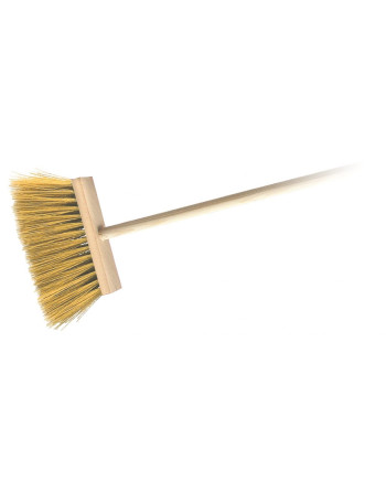 Koště rýžové hranaté/25cm s násadou
