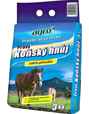 Koňský hnůj 3 kg/AKCE