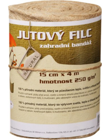 Jutový filc 15cm x 4m (zahr.bandáž)