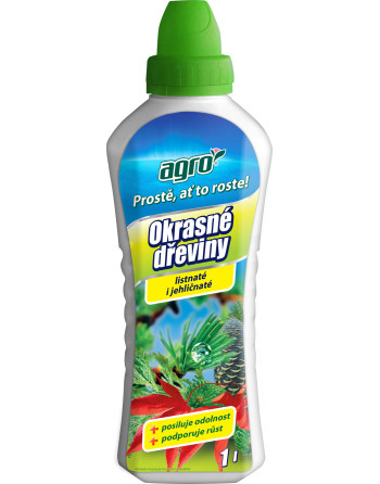 Hnojivo pro okrasné dřeviny 1 litr