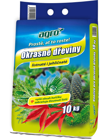 Hnojivo pro okrasné dřeviny 10kg/pytel