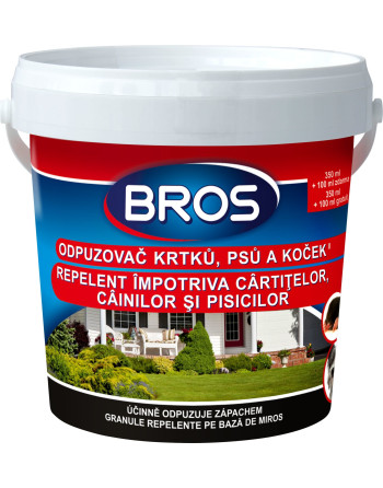 BROS odpuz.krtků,psů a koček 350ml+100ml