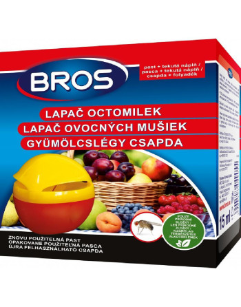 BROS - lapač octomilek (past+náplň15ml)