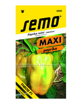 Paprika THEOS F1 rychl.pole žlutá