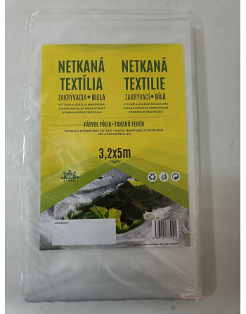 Netkaná tex. bílá 3,2* 5m (17gr/m2)