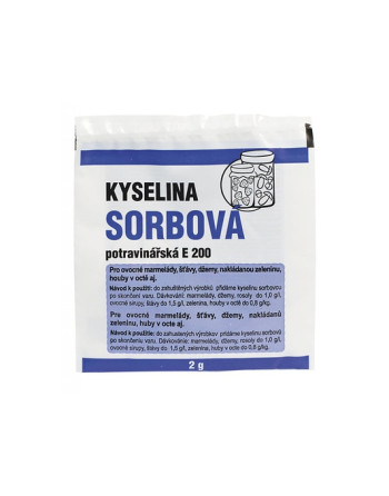 Kyselina sorbová 2 g