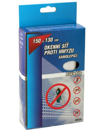 Okenní síť 130*150cm bílá