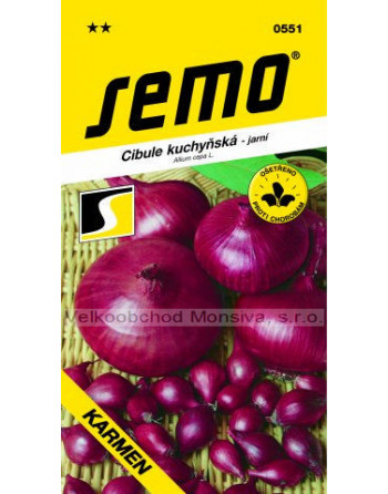 Cibule KARMEN jarní, červená