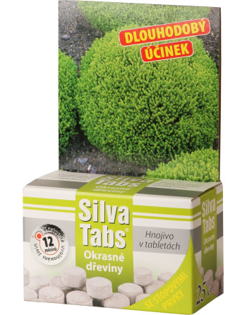SILVA TABS Okrasné dřeviny 250 gr 25ks
