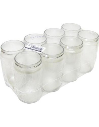 Sklenice 720ml šroubovací TWIST/8ks