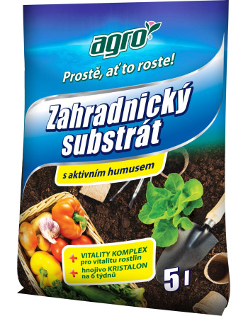 Substrát AGRO zahradnický 5l