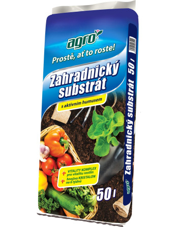 Substrát AGRO zahradnický 50 l/AKCE