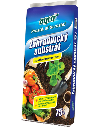 Substrát AGRO zahradnický 75 l/AKCE