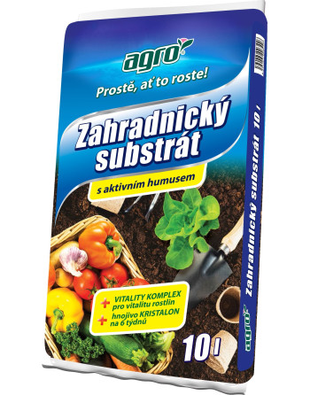 Substrát AGRO zahradnický 10l