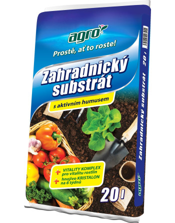 Substrát AGRO zahradnický 20l