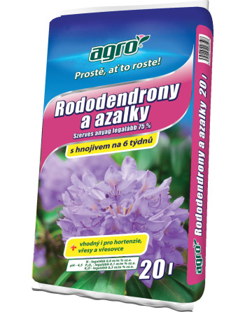 Substrát rododendrony,azalky 20l/AKCE