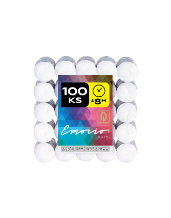 Svíčka čajová 100 ks - 8 hodin/plato