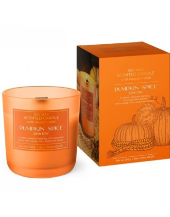 Svíčka ve skle 150g Pumpkin SemiDry