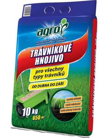 Trávníkové hnoj.10 kg (pytel) AGRO/AKCE