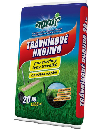 Trávníkové hnojivo 20 kg (19-8-8+2MgO)