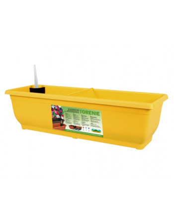 Truhlík samozavl.TORENIE 60 cm žlutý