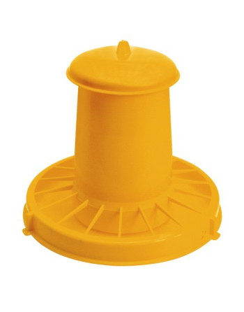 Krmítko plastové,tubus.pro drůb.10,5 l