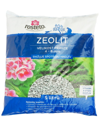 Zeolit Rosteto - 5 litrů (4-8 mm)