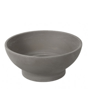 Žardina PLANTER M d38x15h/čedič.melír