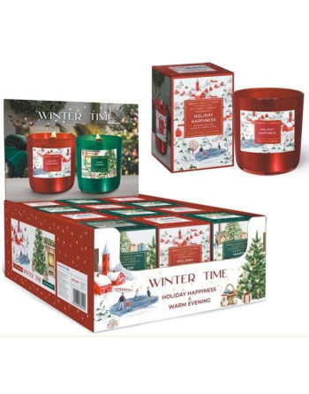 Svíčka ve skle 150g Winter Time