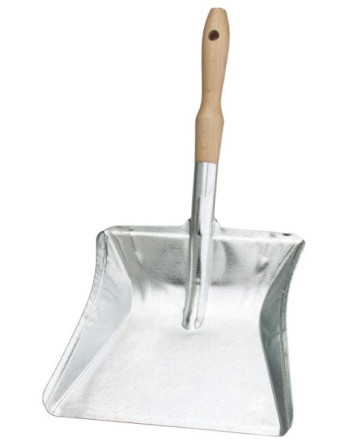 Lopatka na smetí silná dřev.rukojeť