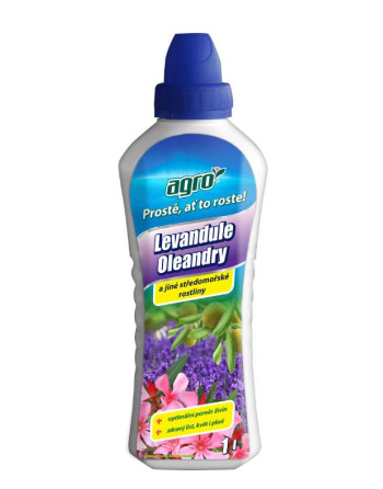 Hnojivo pro levandule + oleandry 1l