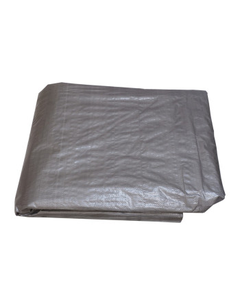 Plachta s oky zesílená 2x3 m, 100g/m2
