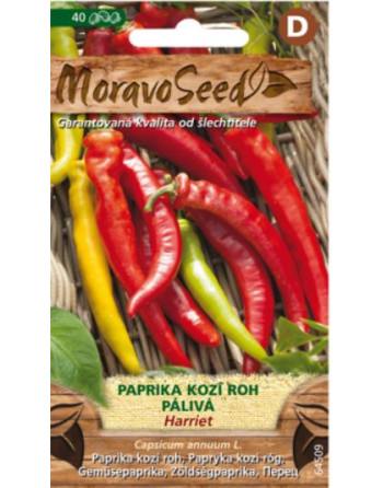 Paprika HARRIET kozí roh pálivý/MS